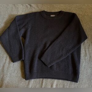 Navy Patagonia wool sweater
